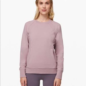 Lululemon Scuba Crew - Smoky Blush
